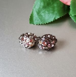 Alexis Bittar multicolored stones earrings